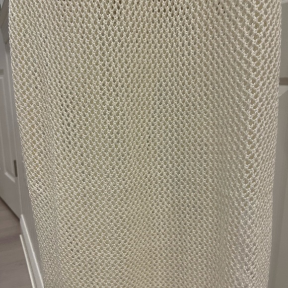 Lulus Sandy Cove Cream Sheer Crochet Swim Cover-up - Picture 11 of 11